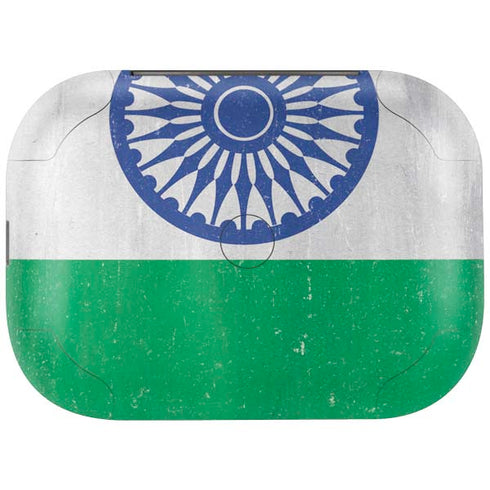 India Flag Distressed Amazon Echo Buds Skin