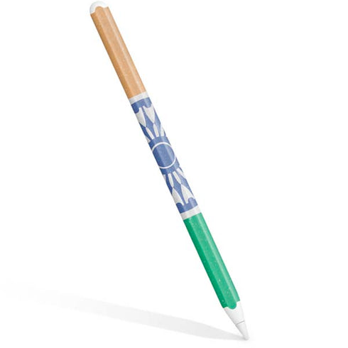India Flag Distressed Apple Pencil (2nd Gen 2019) Skin