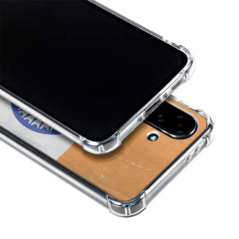 India Flag Distressed Galaxy A36 5G Clear Case
