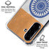 India Flag Distressed Galaxy A36 5G Clear Case