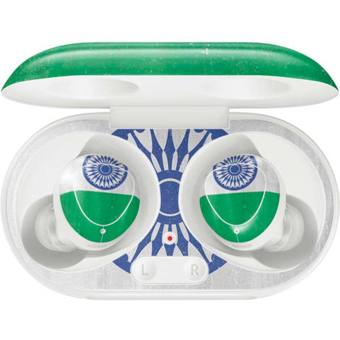 India Flag Distressed Galaxy Buds Plus Skin