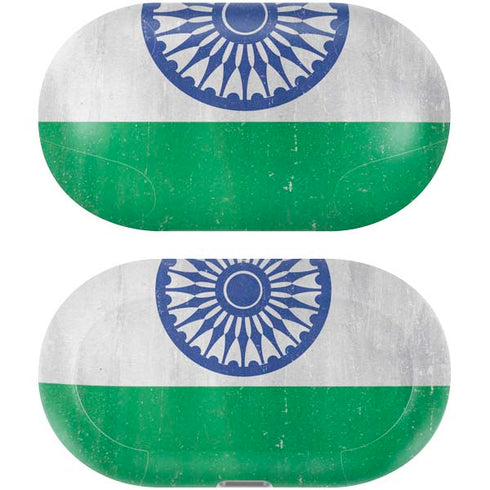 India Flag Distressed Galaxy Buds Plus Skin