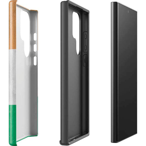 India Flag Distressed Galaxy S25 Ultra Impact Case