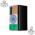 India Flag Distressed Galaxy Z Fold6 Clear Case