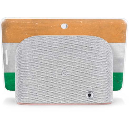 India Flag Distressed Google Home Hub Skin