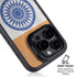 India Flag Distressed iPhone 13 Pro Max Kickstand Case