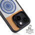 India Flag Distressed iPhone 14 Kickstand Case