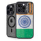 India Flag Distressed iPhone 14 Pro Kickstand Case