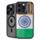 India Flag Distressed iPhone 15 Pro Max Kickstand Case