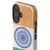 India Flag Distressed iPhone 16 Plus Impact Case