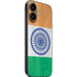 India Flag Distressed iPhone 16 Plus Skin
