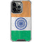 India Flag Distressed iPhone 16 Pro Clear Case