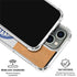 India Flag Distressed iPhone 16 Pro Clear Case