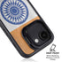 India Flag Distressed iPhone 16e Kickstand Case