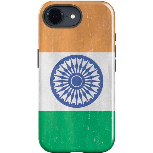 India Flag Distressed iPhone 16e Impact Case