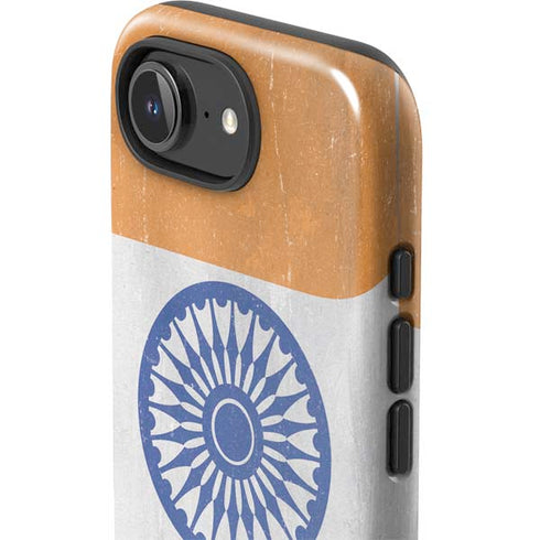 India Flag Distressed iPhone 16e Impact Case