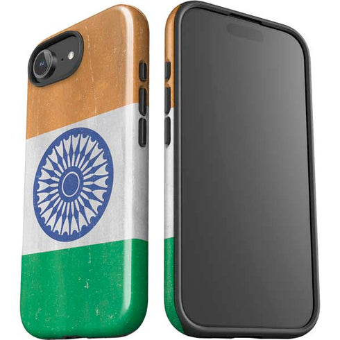 India Flag Distressed iPhone 16e Impact Case