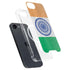 India Flag Distressed iPhone 16e MagSafe Case