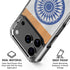 India Flag Distressed iPhone 18 Pro Clear Case