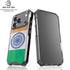 India Flag Distressed iPhone 18 Pro Clear Case