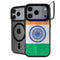India Flag Distressed iPhone 18 Pro Kickstand Case