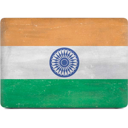 India Flag Distressed Apple MacBook Air Skin