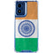 India Flag Distressed Moto G 5G (2024) Clear Case