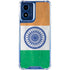India Flag Distressed Moto G 5G (2024) Clear Case