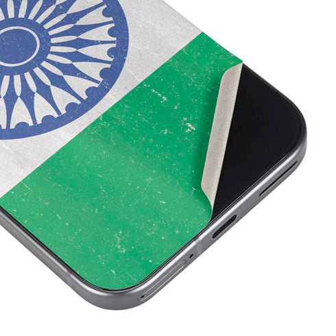 India Flag Distressed Google Pixel 9 Skin