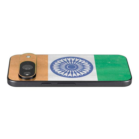 India Flag Distressed Google Pixel 9 Skin