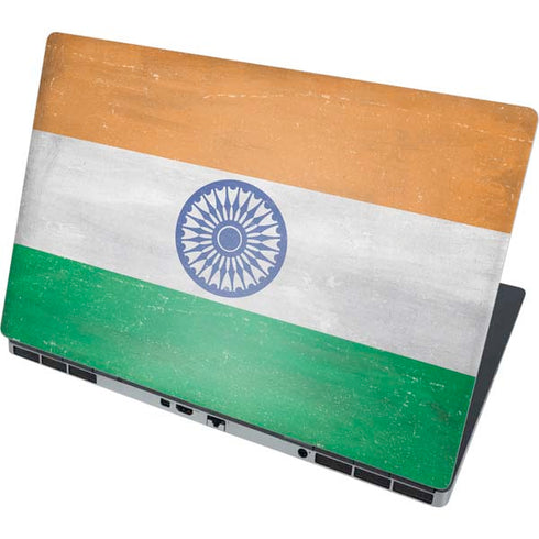 India Flag Distressed Dell Precision Skin