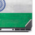 India Flag Distressed Dell Precision Skin