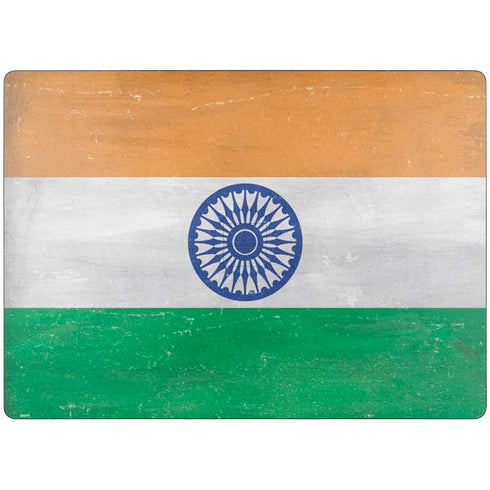 India Flag Distressed Surface Laptop 7 15in Skin