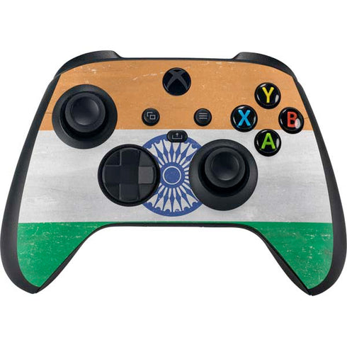India Flag Distressed Xbox Series X Bundle Skin
