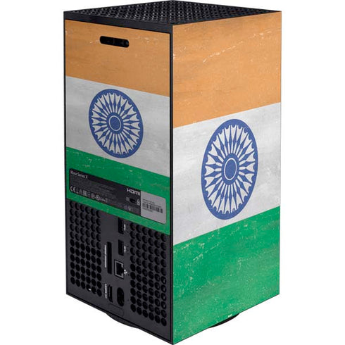 India Flag Distressed XBox Series X Digital Edition Bundle Skin