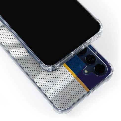 NBA Indiana Pacers Away Jersey Galaxy A55 5G Clear Case