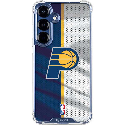 NBA Indiana Pacers Away Jersey Galaxy S25 Clear Case