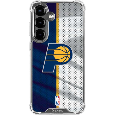 NBA Indiana Pacers Away Jersey Galaxy S26 Plus Clear Case