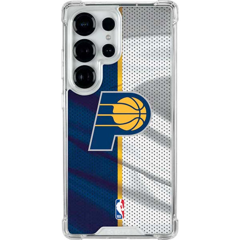 NBA Indiana Pacers Away Jersey Galaxy S26 Ultra Clear Case
