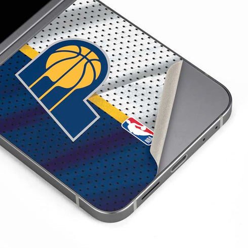 NBA Indiana Pacers Away Jersey Galaxy Z Flip6 Skin