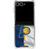 NBA Indiana Pacers Away Jersey Galaxy Z Flip7 Clear Case