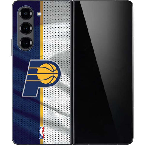 NBA Indiana Pacers Away Jersey Galaxy Z Fold5 5G Skin