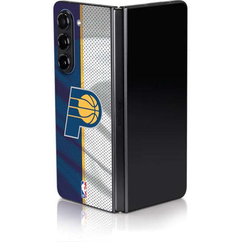 NBA Indiana Pacers Away Jersey Galaxy Z Fold5 5G Skin