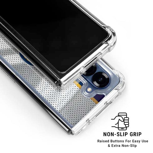 NBA Indiana Pacers Away Jersey Galaxy Z Fold6 Clear Case