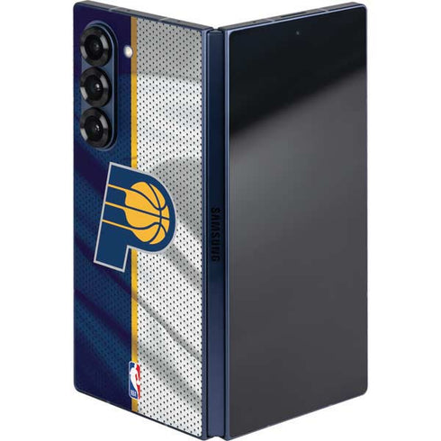NBA Indiana Pacers Away Jersey Galaxy Z Fold6 Skin