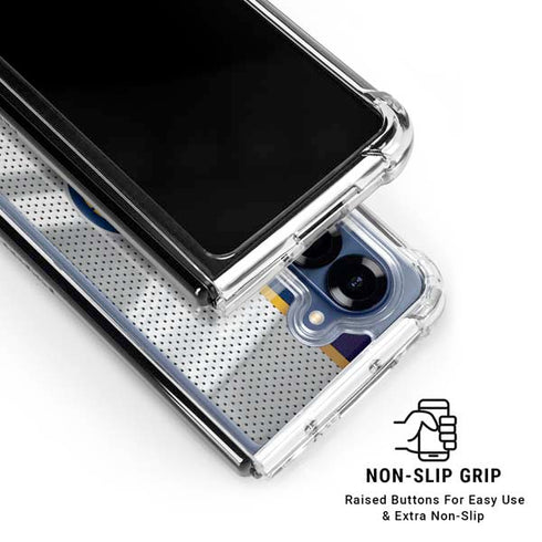 NBA Indiana Pacers Away Jersey Galaxy Z Fold7 Clear Case