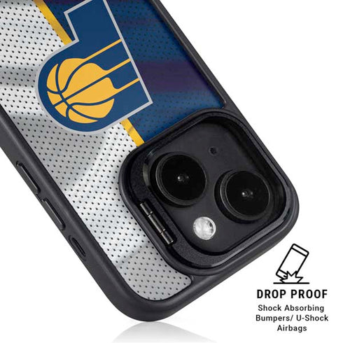 NBA Indiana Pacers Away Jersey iPhone 14 Plus Kickstand Case
