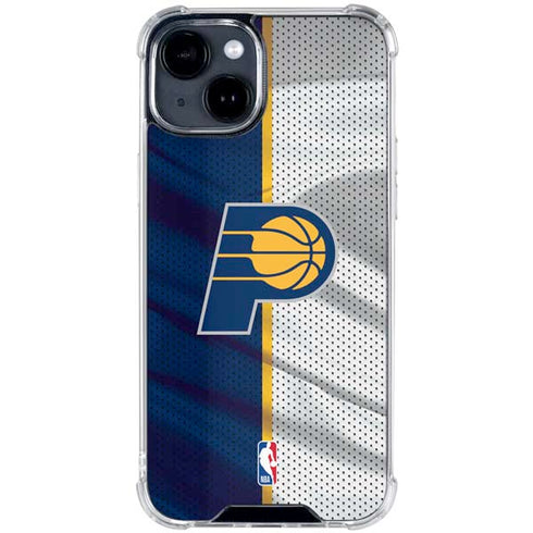 NBA Indiana Pacers Away Jersey iPhone 15 Clear Case