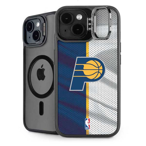NBA Indiana Pacers Away Jersey iPhone 15 Kickstand Case