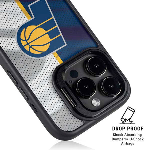 NBA Indiana Pacers Away Jersey iPhone 15 Pro Max Kickstand Case